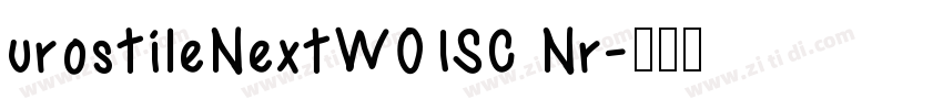 urostileNextW01SC Nr字体转换